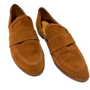 Crown Vintage Suede Loafers.